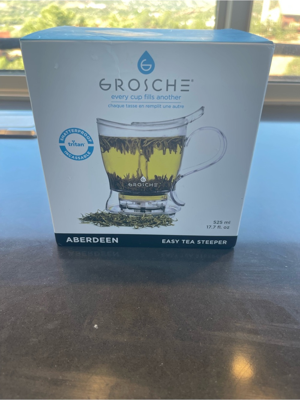 NIB Grosche Aberdeen Easy Tea Steeper - Clear